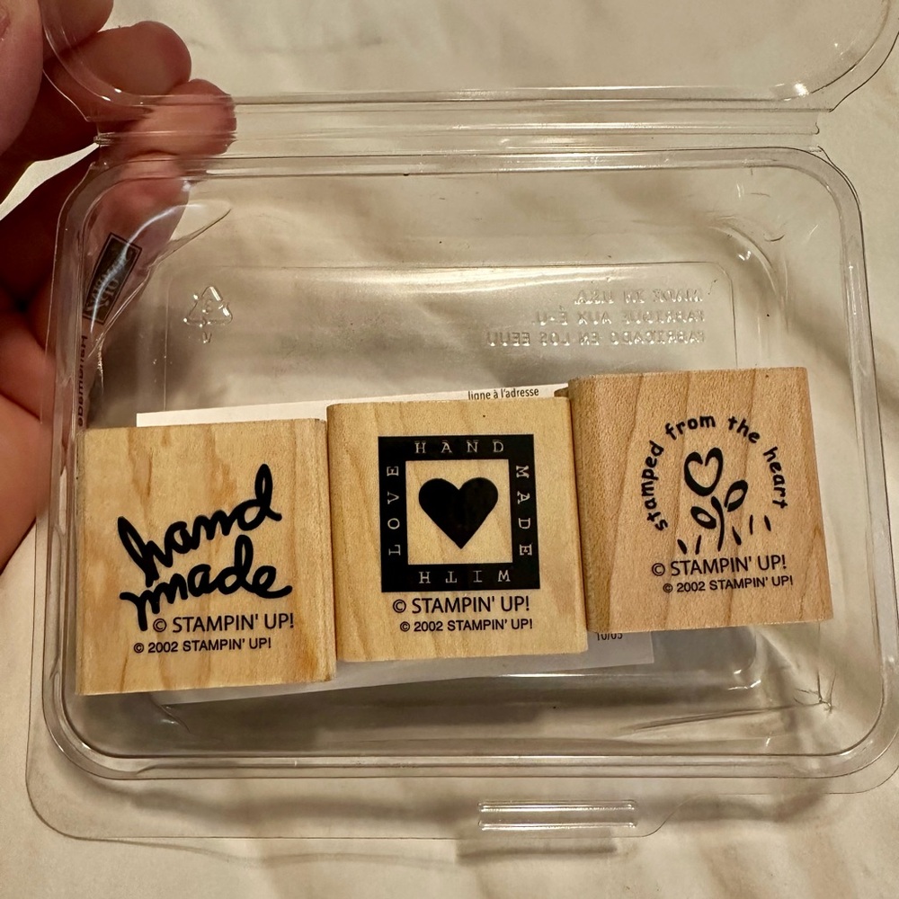 Stampin' Up! Brown Design Stamps Set